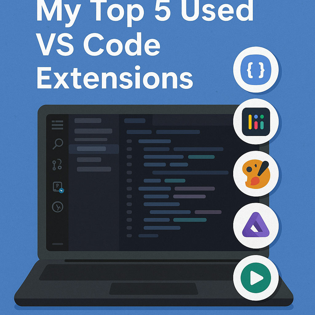 My top 5 used VS Code extensions